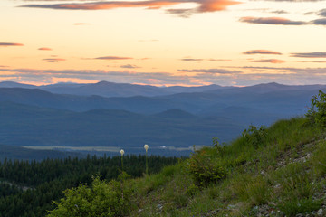Beargrass Mountain Sunset