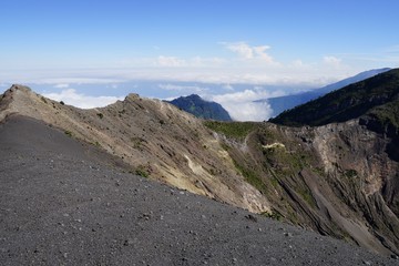 Crater wall of Irazu Volcano, Cartago Province, Costa Rica
