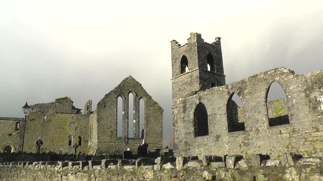 Cong Abbey is a ruined medieval abbey in Cong village, straddling the borders of County Galway and County Mayo, in Ireland.
