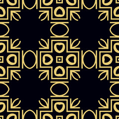 Ornamental seamless pattern