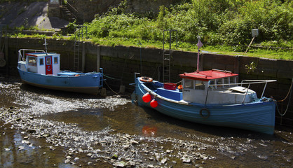 Fototapeta na wymiar Boats, Newcastle upon Tyne