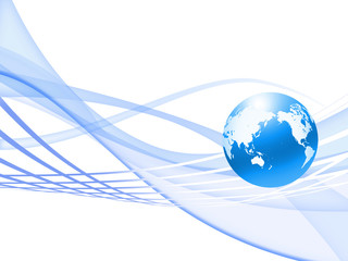 ビジネス背景 日本地図 グローバル ビジネス取引 ビジネス Wall Mural Chris