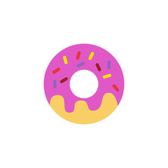 Donut Food And Cake Logo Icon Design
