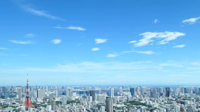 東京風景・タイムラプス・Jun.2018