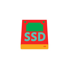 Ssd Hosting Logo Icon Design