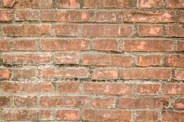 Naklejka premium Aged brick wall