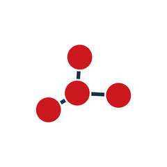 Molecule Science Logo Icon Design