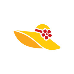 Hat Summer Logo icon Design