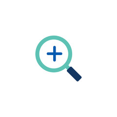 Search System Support Logo Icon Design
