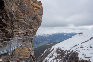 Grindelwald cliff walk, First peak