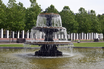 Bowling Green, Wiesbaden, Gruenanlage