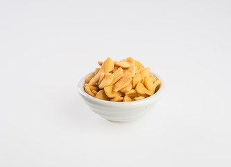 murukku or traditional indian snack on background.