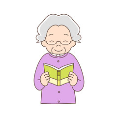 おばあちゃん_読書