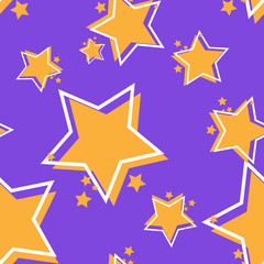 Seamless repeating background from stars