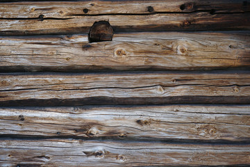 log cabin wooden background 