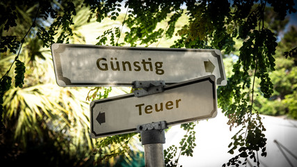 Schild 336 - Günstig