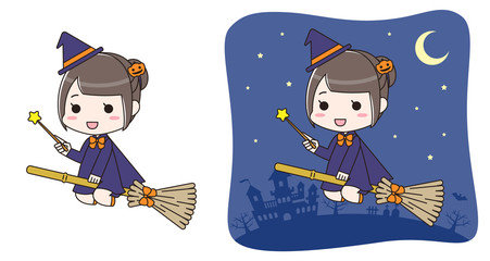 2 518 Halloween Girl Warlock Hat Wall Murals Canvas Prints Stickers Wallsheaven 2 518 Halloween Girl Warlock Hat Wall Murals Canvas Prints Stickers Wallsheaven