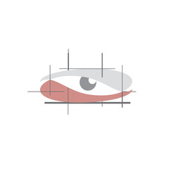 abstract eyes logo