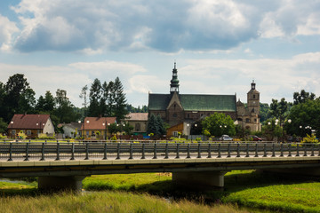 Cistercian abbey in Wachock, Swietokrzyskie, Poland