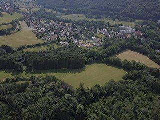 Landschaften mit der Drohne