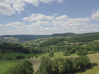 Landschaften mit der Drohne