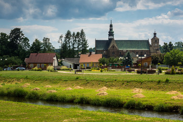 Cistercian abbey in Wachock, Swietokrzyskie, Poland