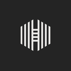Vector Logo Letter H