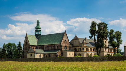 Cistercian abbey in Wachock, Swietokrzyskie, Poland