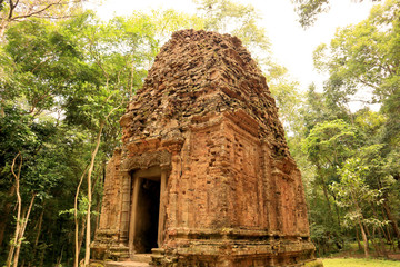 Ancient Temple of Sambor Prei Kuk, Cambodia