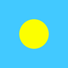 Sun icon. Trendy vector summer symbol for website design, web button, mobile app.