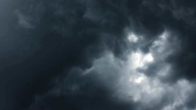 dark storm clouds are moving fast, timelapse 4k
