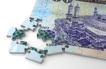 Saudi Arabian Riyals Puzzle