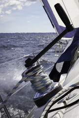 winch dans les embruns © Sidney