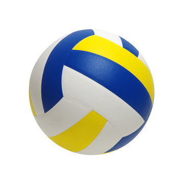 Volleyball ball isolated on white