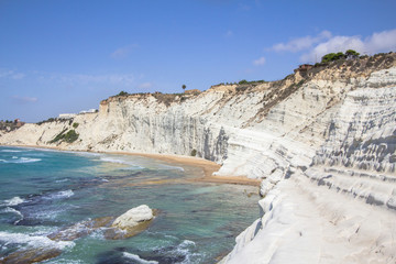 Obraz premium Stair of the Turks, Sicily, Italy
