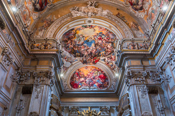 San Benedetto church, Catania, sicily, Italy