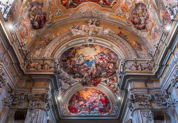 Fototapeta na wymiar San Benedetto church, Catania, sicily, Italy
