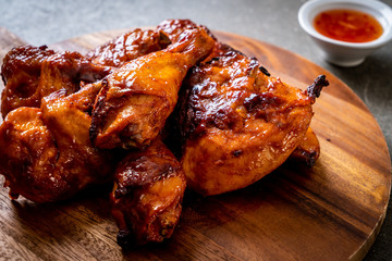 grilled and barbecue chicken