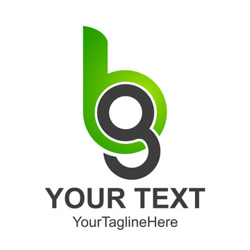 b8 B 8 Letter and number combination Logo Design in Black and green shades Colors. Creative Modern Letters Vector Icon Logo Illustration.