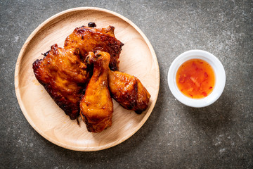 grilled and barbecue chicken