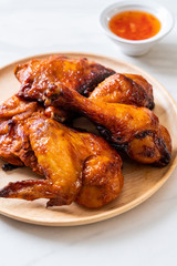 grilled and barbecue chicken