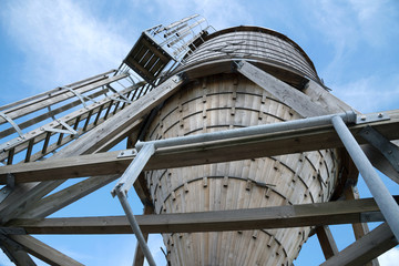 antico silos in legno