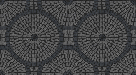 Granite tile paving stones seamless texture - 211130542