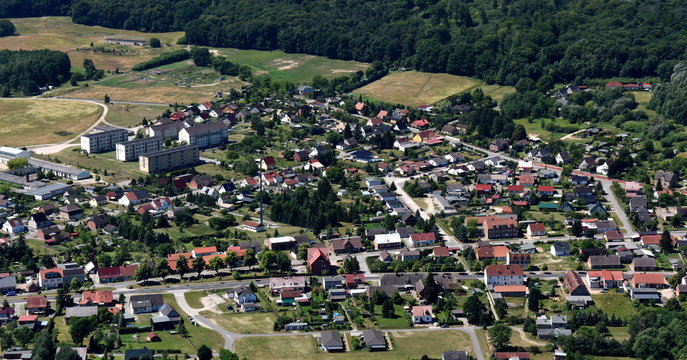 Jatznick, Gemeinde an der B109 2015