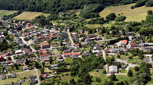 Jatznick, Gemeinde an der B109 2015