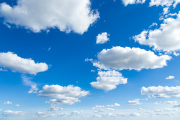 Obraz na płótnie Canvas blue sky and clouds background
