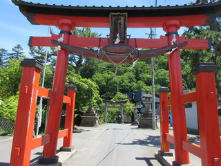 中野紅葉山の鳥居