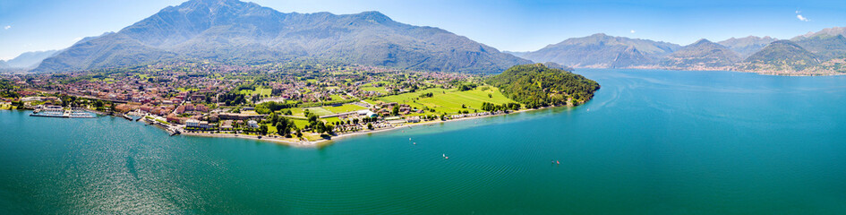 Colico - Lago di Como (IT) - Panoramica aerea