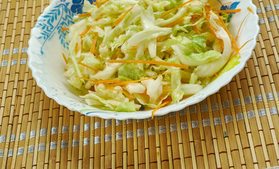 Traditional German  Krautsalat