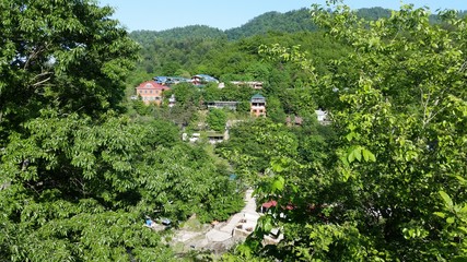 Isti-su resort in the Masalli region of Azerbaijan